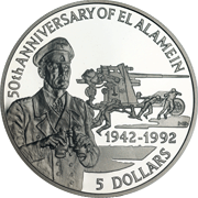 50th Anniversary of El Alamein (front)